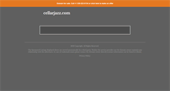 Desktop Screenshot of cellarjazz.com